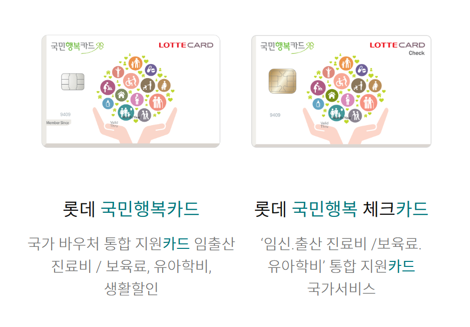롯데 국민행복카드 에너지바우처